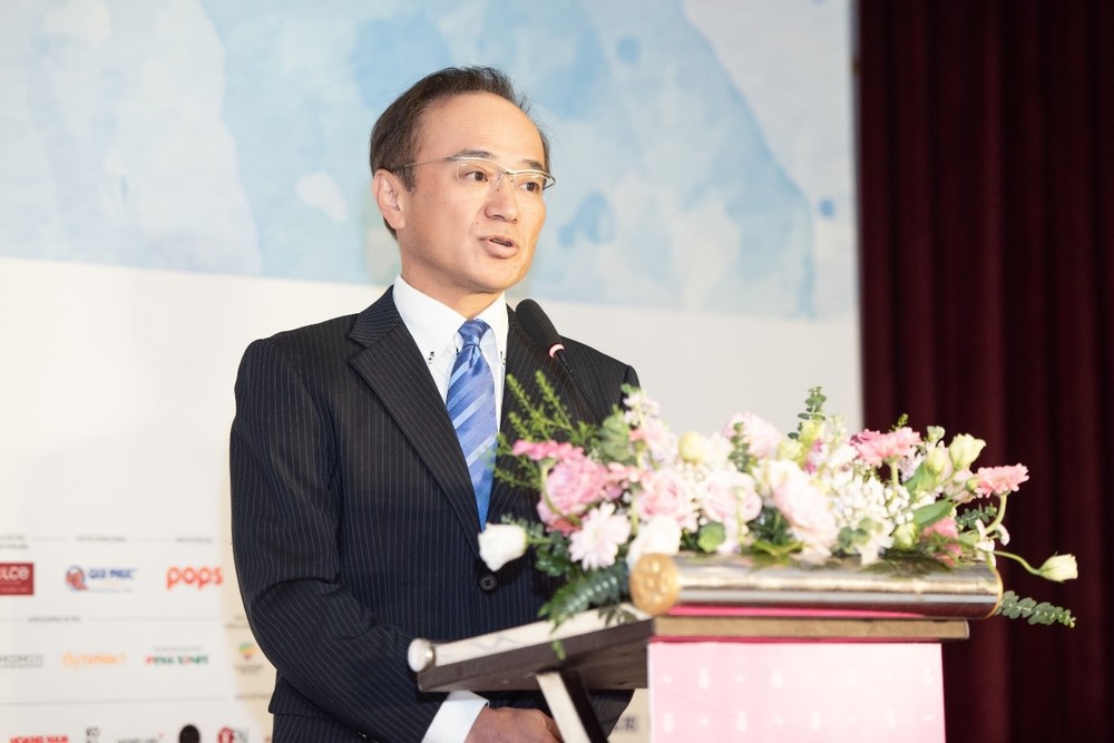 Ông Yuyo Murakami - Giám đốc Điều hành Aqua Việt Nam tại họp báo hôm 8/10.